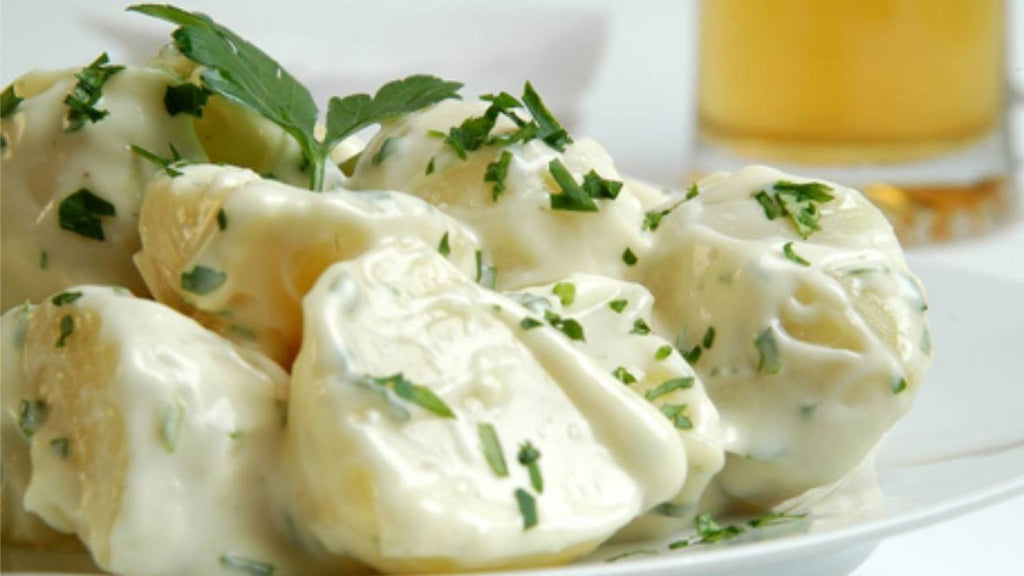 Potatoes with aioli recipe