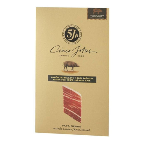 Cinco Jotas Jamón Pata Negra 100% Ibérico Bellota from Jabugo 80g