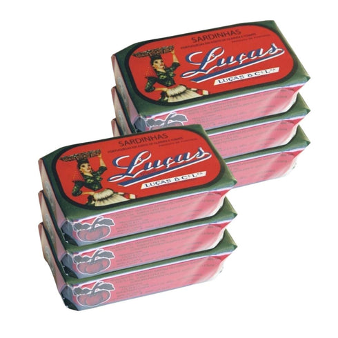 Sardines in Olive Oil and Tomato Sauce Luças 125g