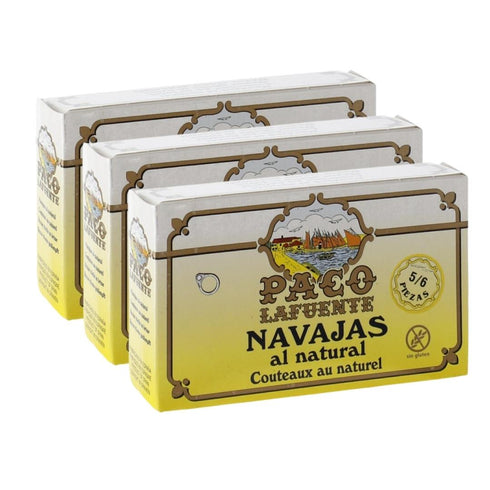 Navajas de la Rias Gallegas al natural 5/6 115g